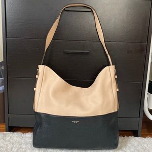 Henri Bendel Color Block Hobo Bag